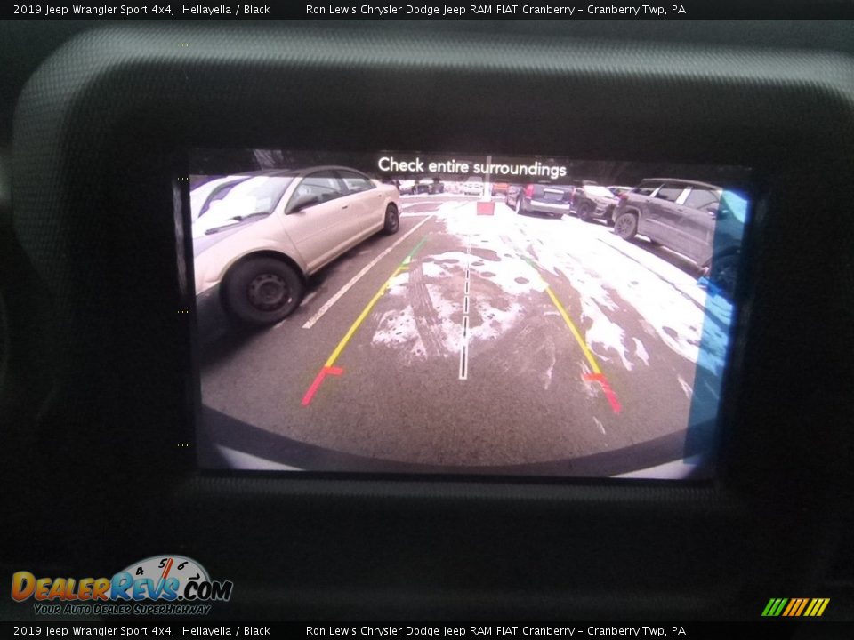 2019 Jeep Wrangler Sport 4x4 Hellayella / Black Photo #17