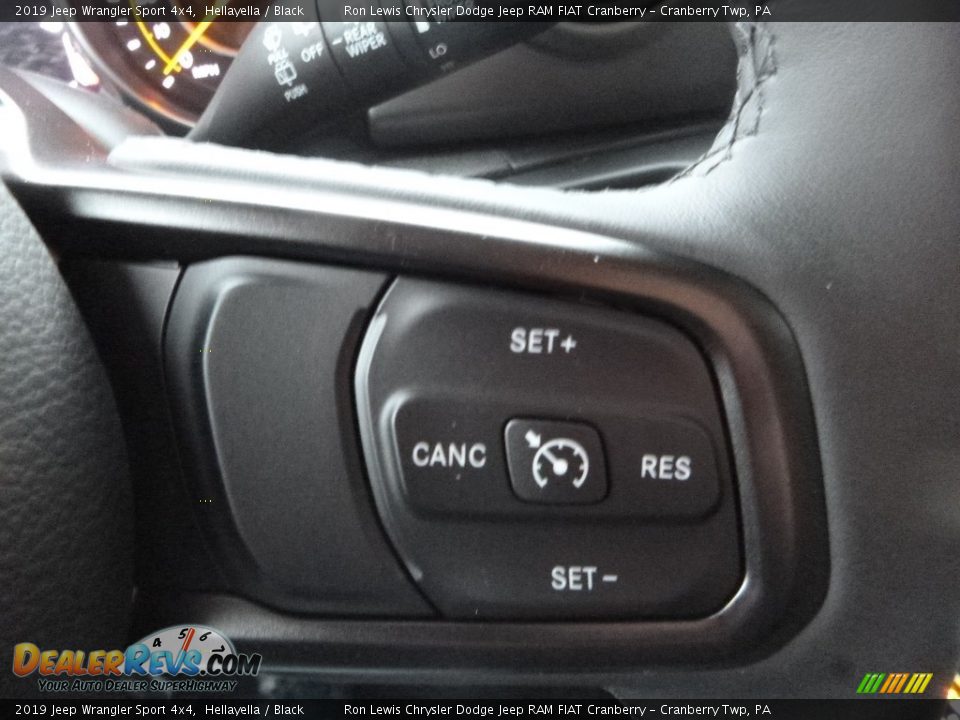 2019 Jeep Wrangler Sport 4x4 Hellayella / Black Photo #18