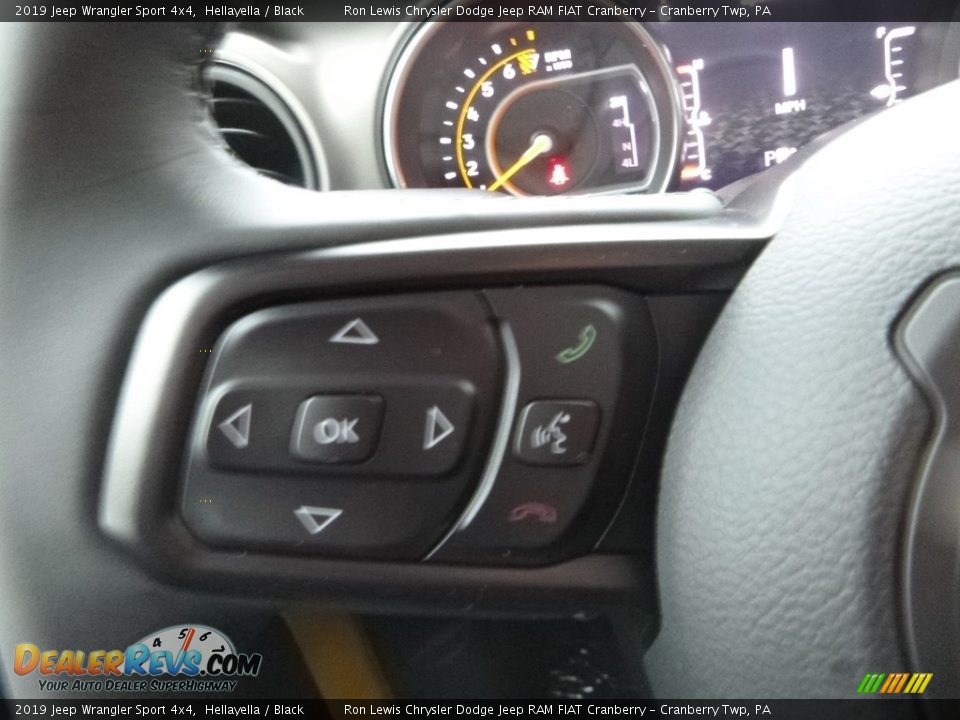 2019 Jeep Wrangler Sport 4x4 Hellayella / Black Photo #19