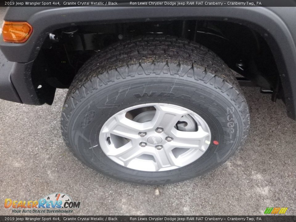 2019 Jeep Wrangler Sport 4x4 Granite Crystal Metallic / Black Photo #2
