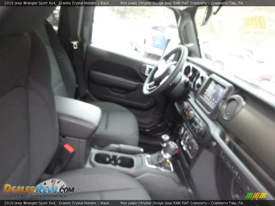 2019 Jeep Wrangler Sport 4x4 Granite Crystal Metallic / Black Photo #10