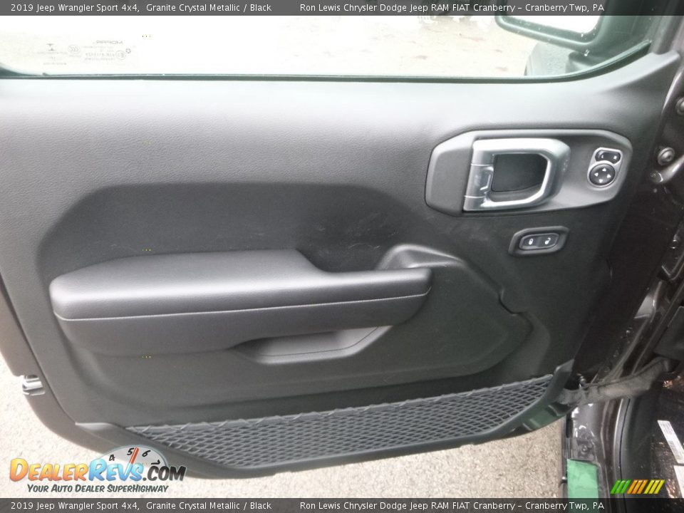 2019 Jeep Wrangler Sport 4x4 Granite Crystal Metallic / Black Photo #13