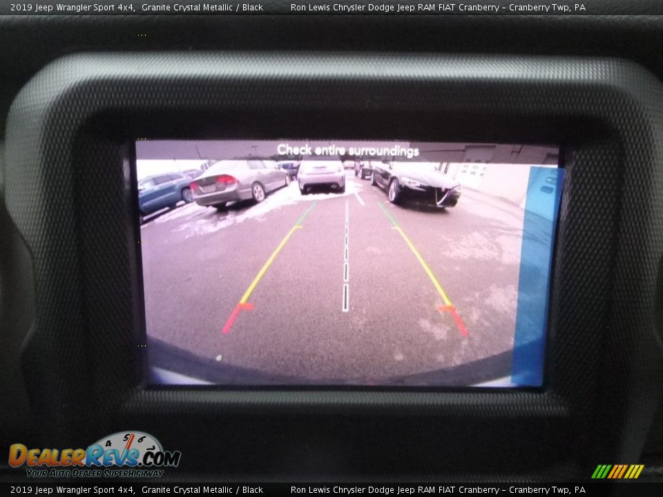 2019 Jeep Wrangler Sport 4x4 Granite Crystal Metallic / Black Photo #17