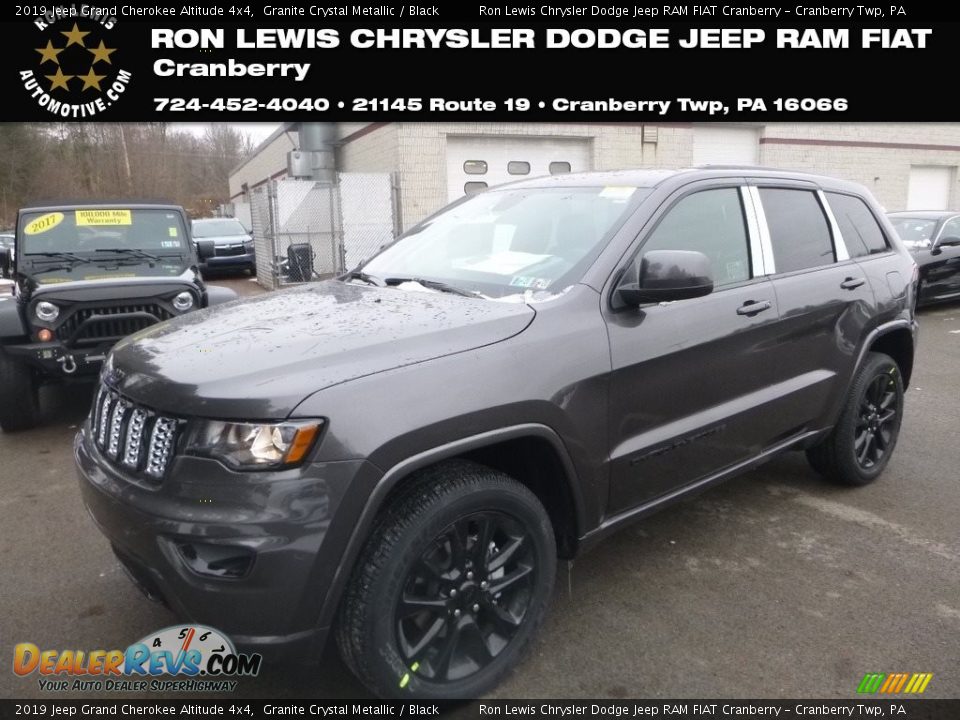 2019 Jeep Grand Cherokee Altitude 4x4 Granite Crystal Metallic / Black Photo #1