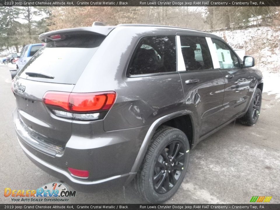 2019 Jeep Grand Cherokee Altitude 4x4 Granite Crystal Metallic / Black Photo #6