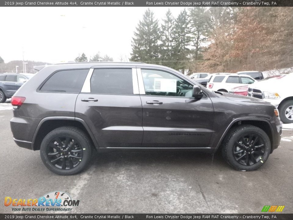 2019 Jeep Grand Cherokee Altitude 4x4 Granite Crystal Metallic / Black Photo #7