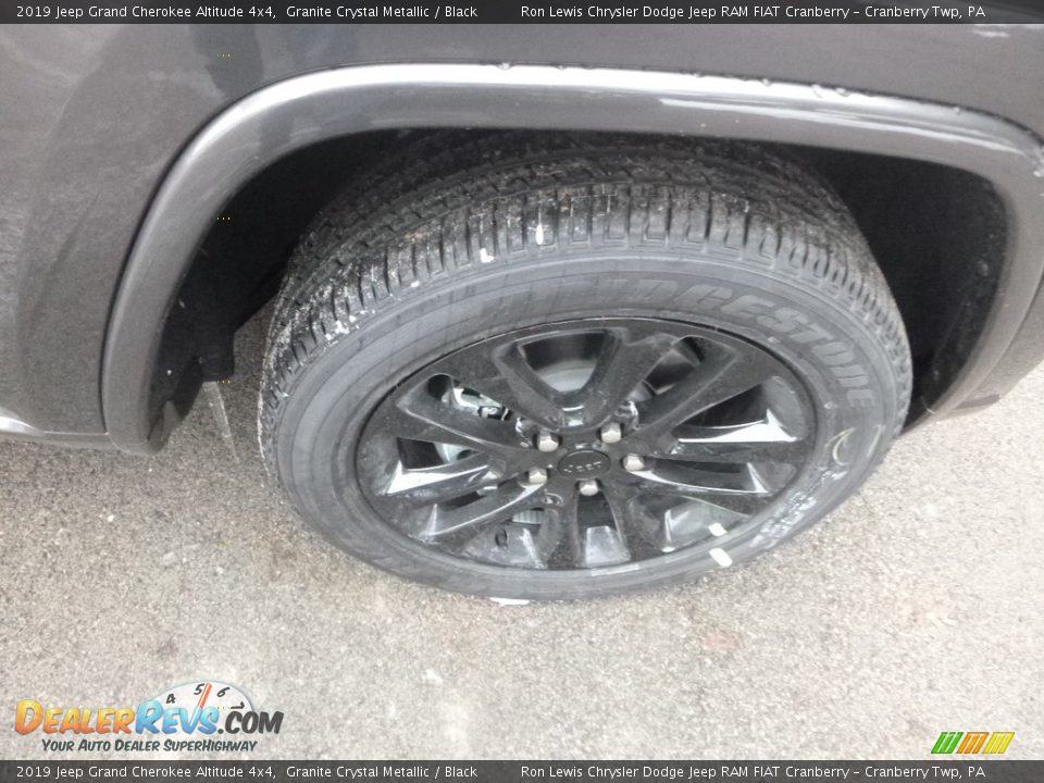 2019 Jeep Grand Cherokee Altitude 4x4 Granite Crystal Metallic / Black Photo #10