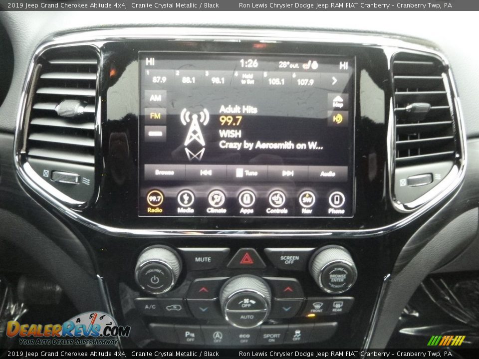 2019 Jeep Grand Cherokee Altitude 4x4 Granite Crystal Metallic / Black Photo #17