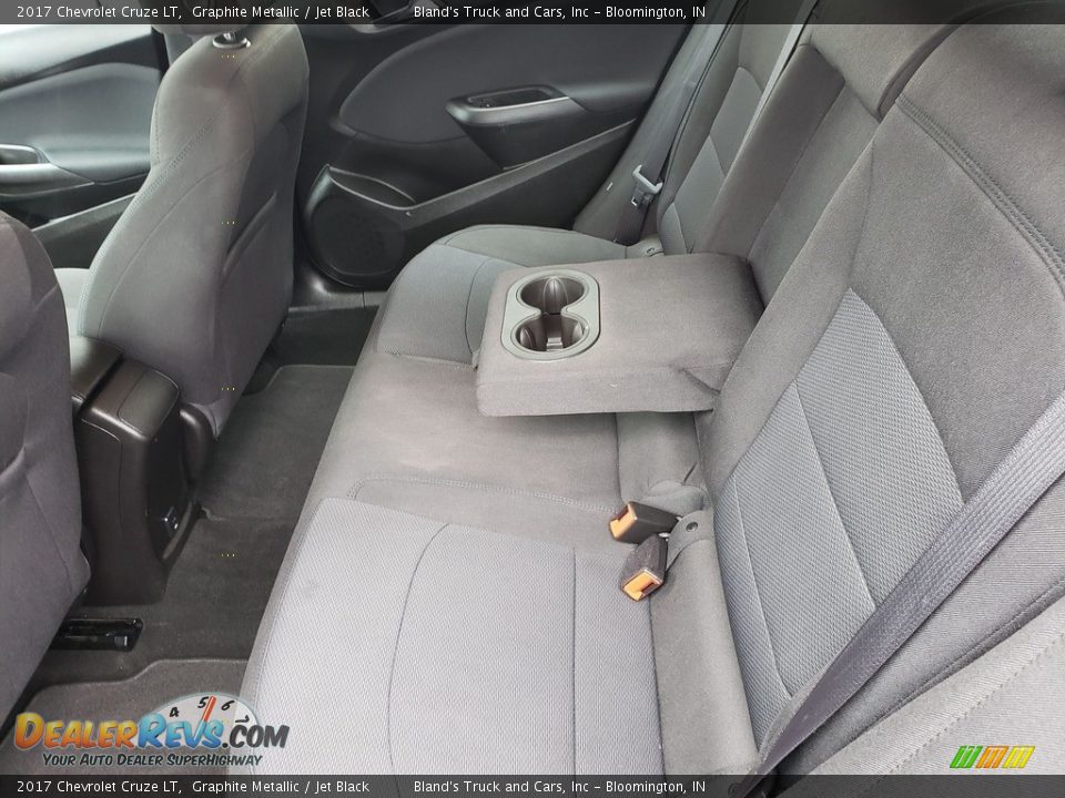 2017 Chevrolet Cruze LT Graphite Metallic / Jet Black Photo #29