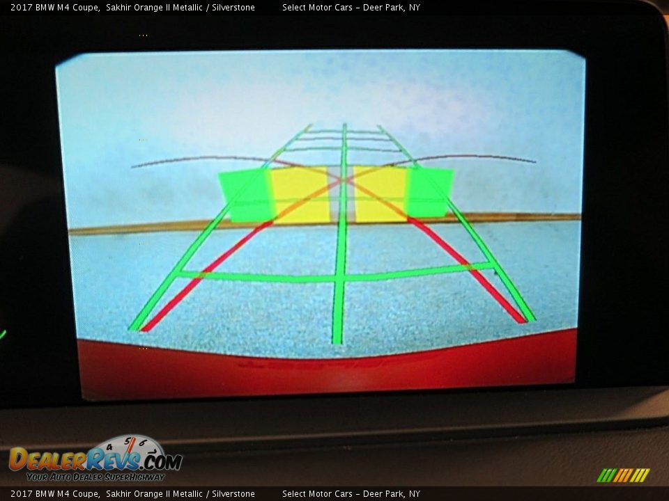 2017 BMW M4 Coupe Sakhir Orange II Metallic / Silverstone Photo #27