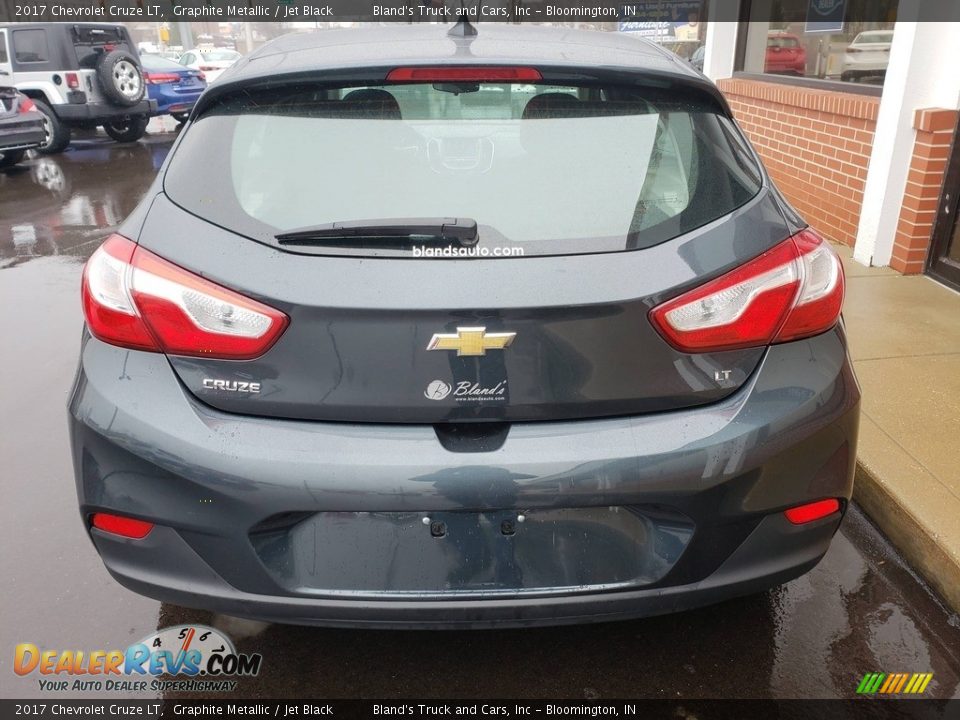 2017 Chevrolet Cruze LT Graphite Metallic / Jet Black Photo #32