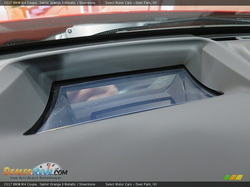 2017 BMW M4 Coupe Sakhir Orange II Metallic / Silverstone Photo #30