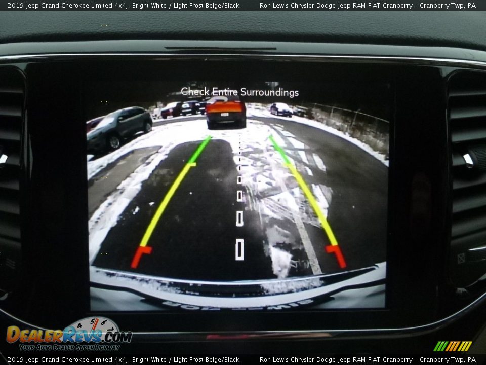 2019 Jeep Grand Cherokee Limited 4x4 Bright White / Light Frost Beige/Black Photo #18