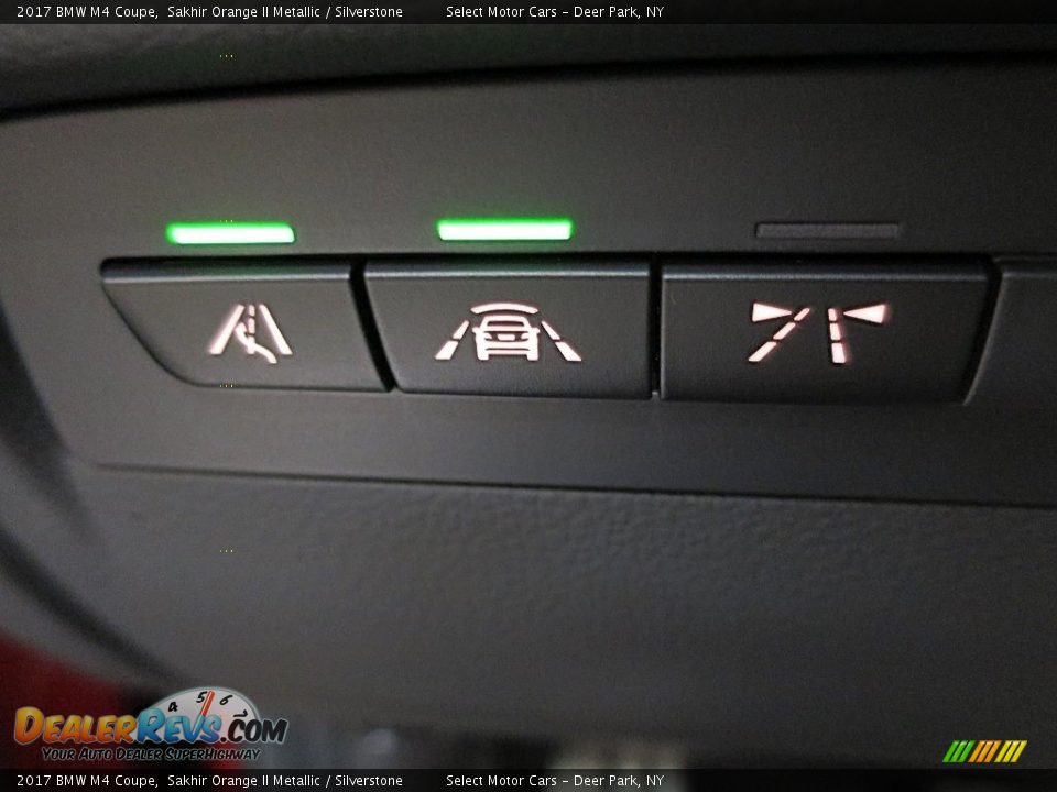 2017 BMW M4 Coupe Sakhir Orange II Metallic / Silverstone Photo #33