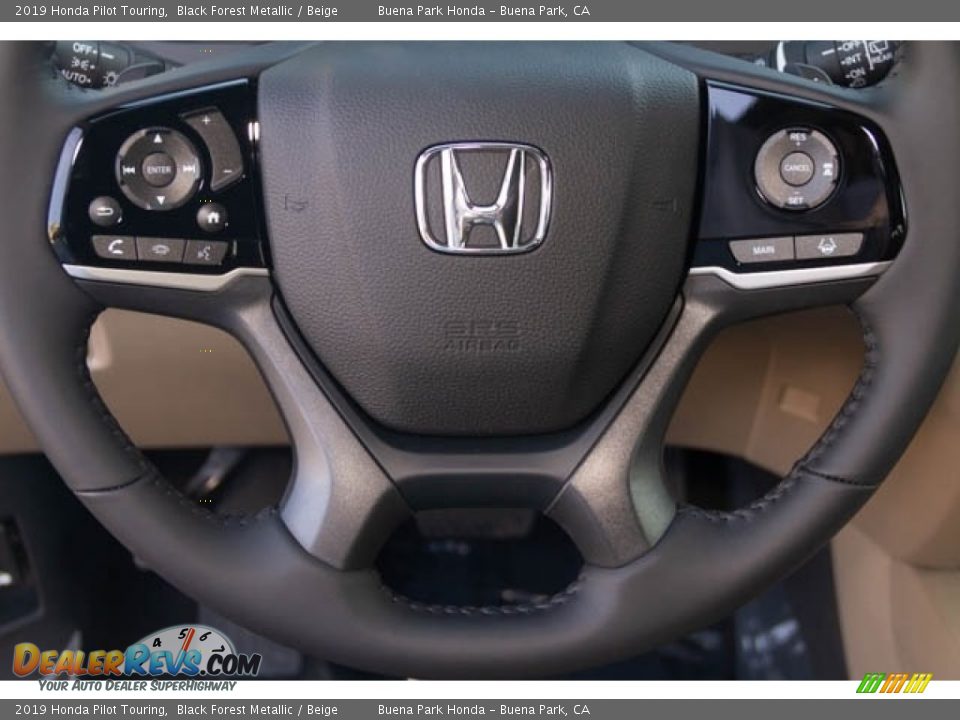 2019 Honda Pilot Touring Steering Wheel Photo #20