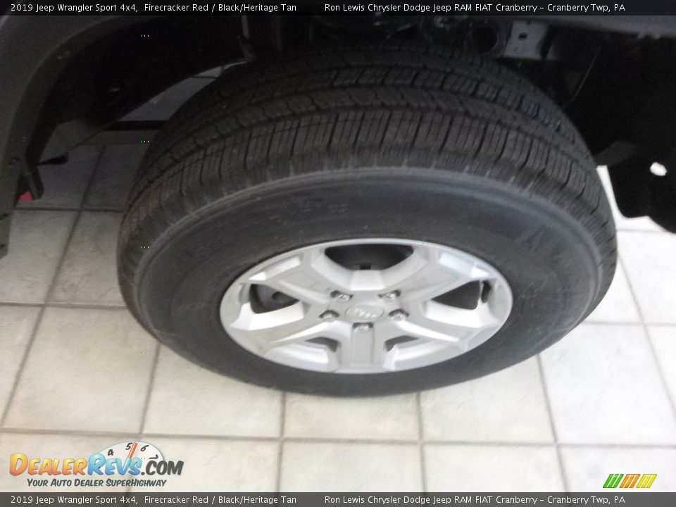 2019 Jeep Wrangler Sport 4x4 Firecracker Red / Black/Heritage Tan Photo #8