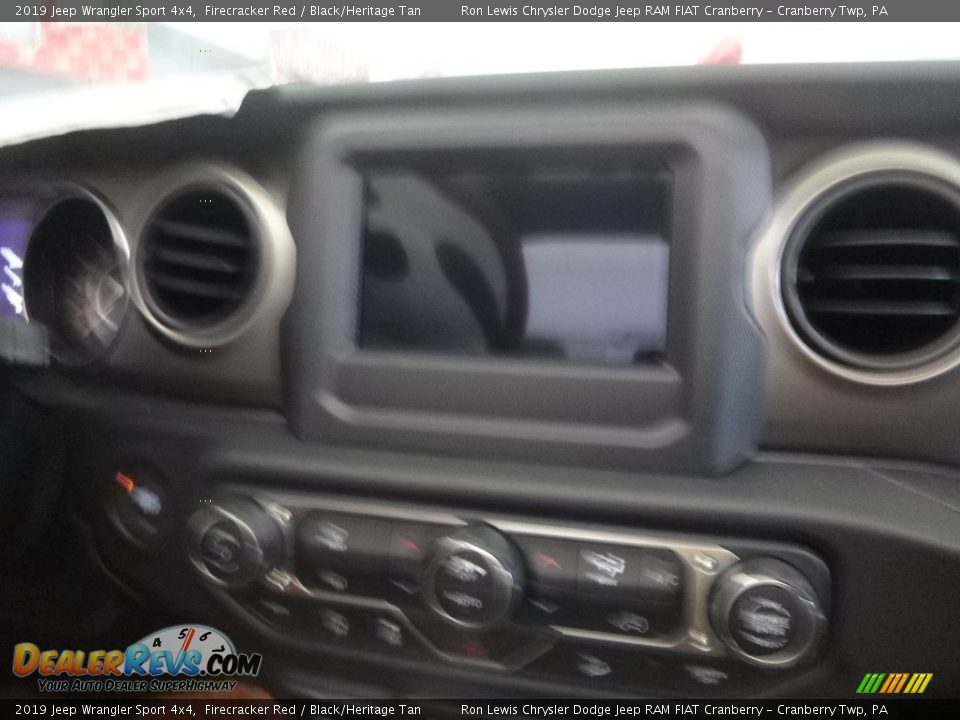 2019 Jeep Wrangler Sport 4x4 Firecracker Red / Black/Heritage Tan Photo #9