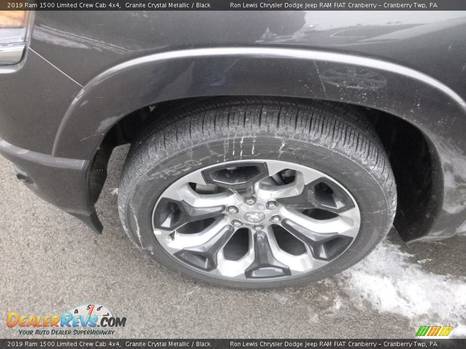 2019 Ram 1500 Limited Crew Cab 4x4 Granite Crystal Metallic / Black Photo #2