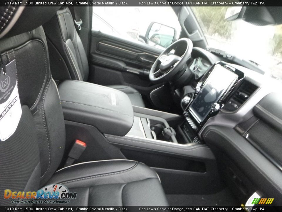 2019 Ram 1500 Limited Crew Cab 4x4 Granite Crystal Metallic / Black Photo #7