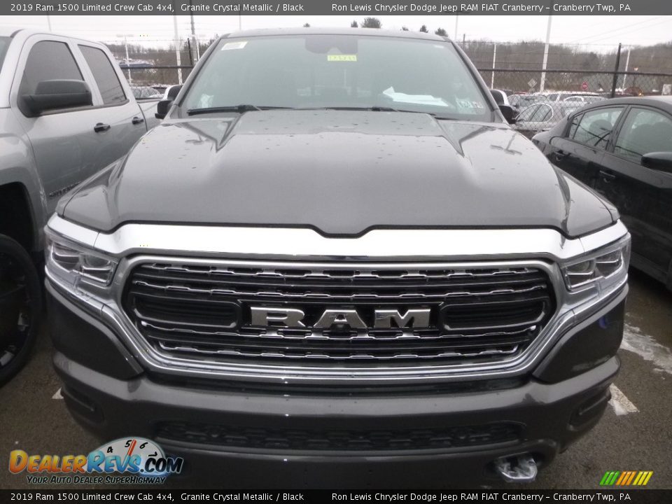 2019 Ram 1500 Limited Crew Cab 4x4 Granite Crystal Metallic / Black Photo #11