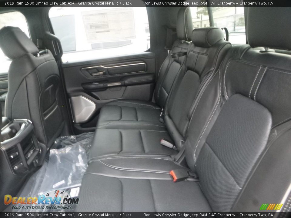 2019 Ram 1500 Limited Crew Cab 4x4 Granite Crystal Metallic / Black Photo #12
