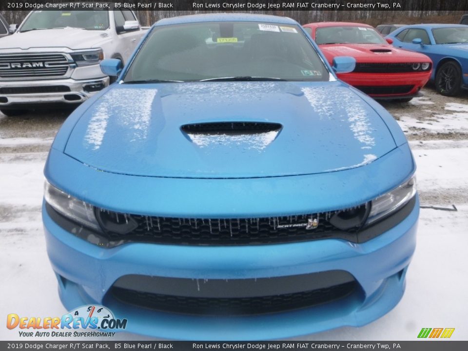 2019 Dodge Charger R/T Scat Pack B5 Blue Pearl / Black Photo #9