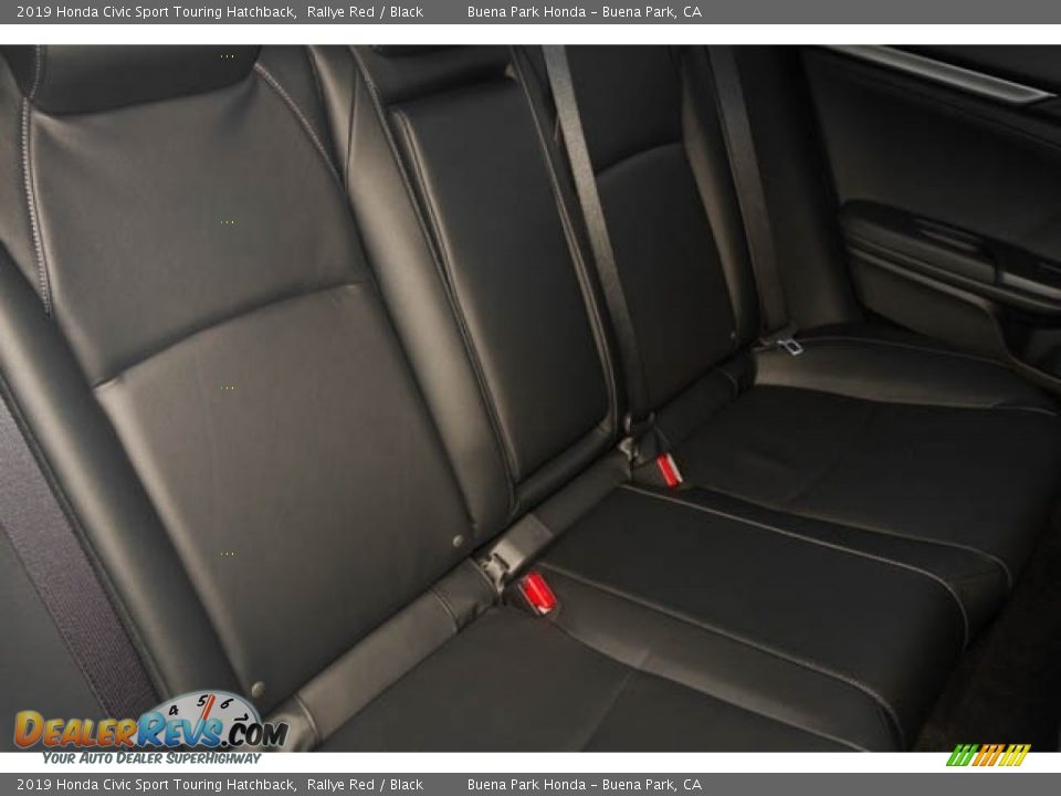 2019 Honda Civic Sport Touring Hatchback Rallye Red / Black Photo #21