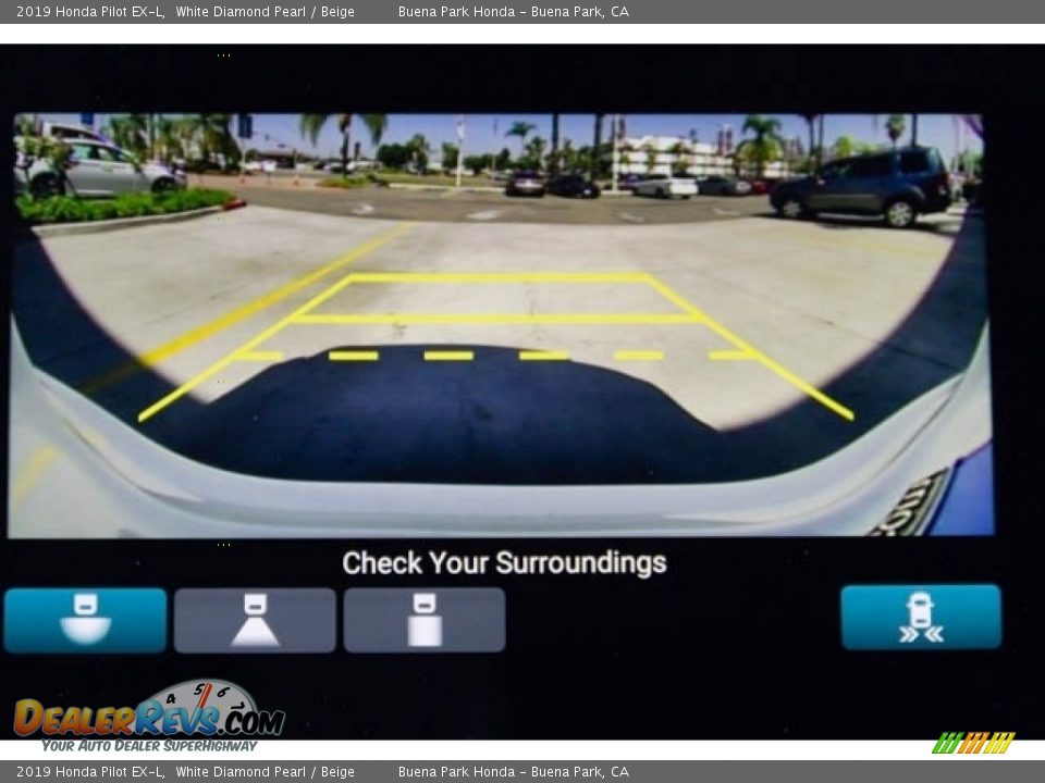 2019 Honda Pilot EX-L White Diamond Pearl / Beige Photo #15