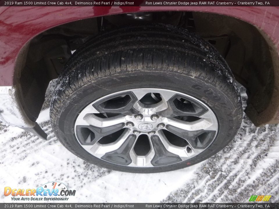 2019 Ram 1500 Limited Crew Cab 4x4 Delmonico Red Pearl / Indigo/Frost Photo #2