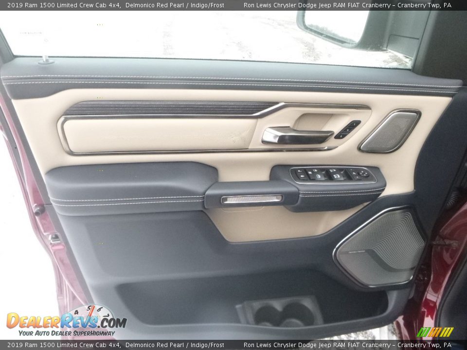 Door Panel of 2019 Ram 1500 Limited Crew Cab 4x4 Photo #13