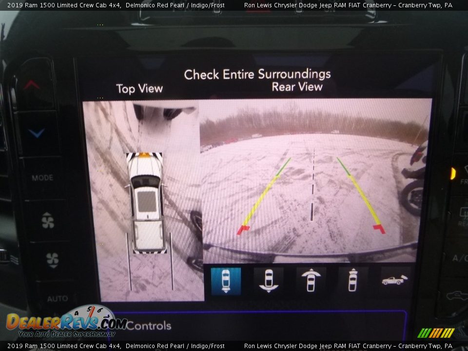 2019 Ram 1500 Limited Crew Cab 4x4 Delmonico Red Pearl / Indigo/Frost Photo #17