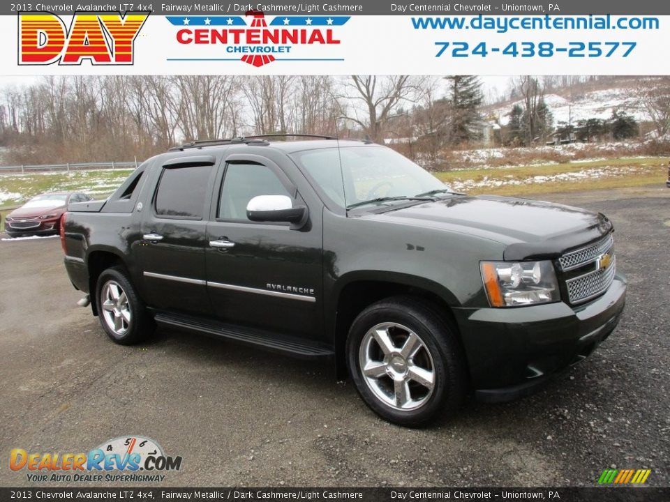 2013 Chevrolet Avalanche LTZ 4x4 Fairway Metallic / Dark Cashmere/Light Cashmere Photo #1