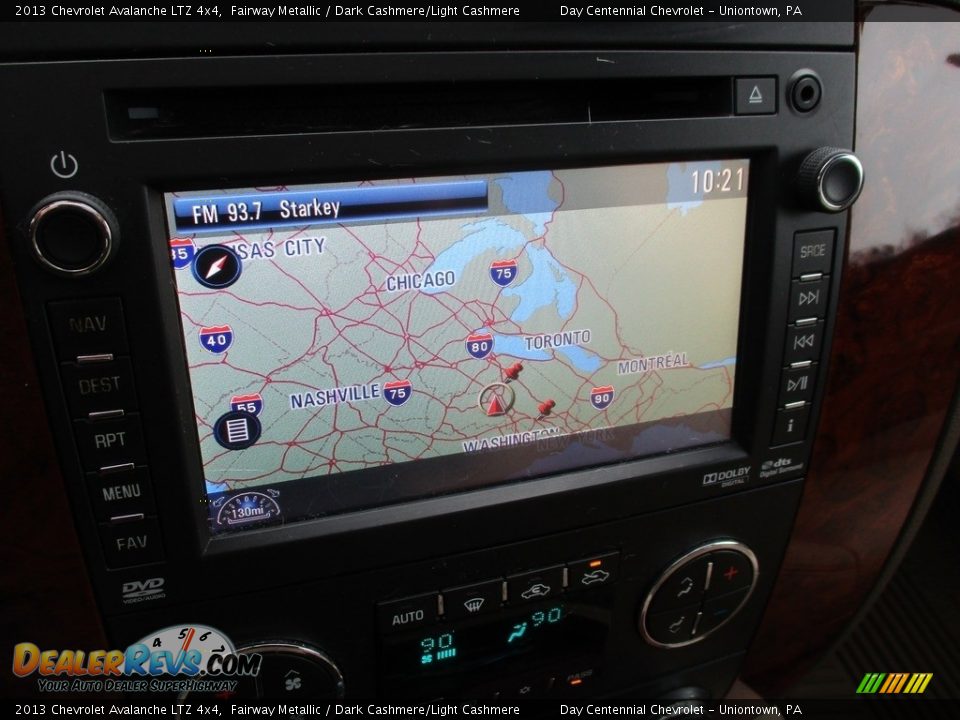 2013 Chevrolet Avalanche LTZ 4x4 Fairway Metallic / Dark Cashmere/Light Cashmere Photo #4