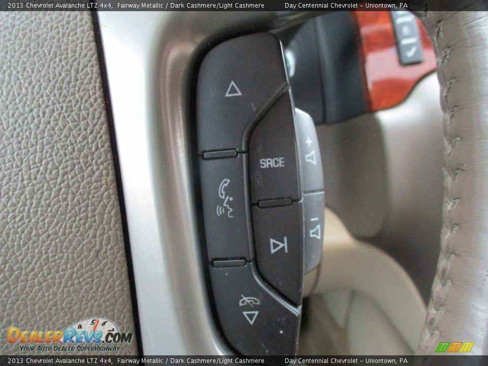 2013 Chevrolet Avalanche LTZ 4x4 Fairway Metallic / Dark Cashmere/Light Cashmere Photo #7