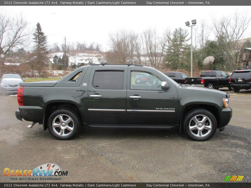 2013 Chevrolet Avalanche LTZ 4x4 Fairway Metallic / Dark Cashmere/Light Cashmere Photo #9