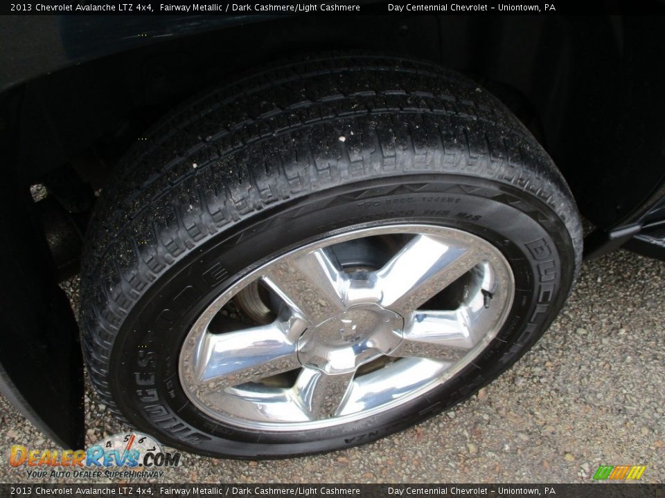 2013 Chevrolet Avalanche LTZ 4x4 Fairway Metallic / Dark Cashmere/Light Cashmere Photo #10