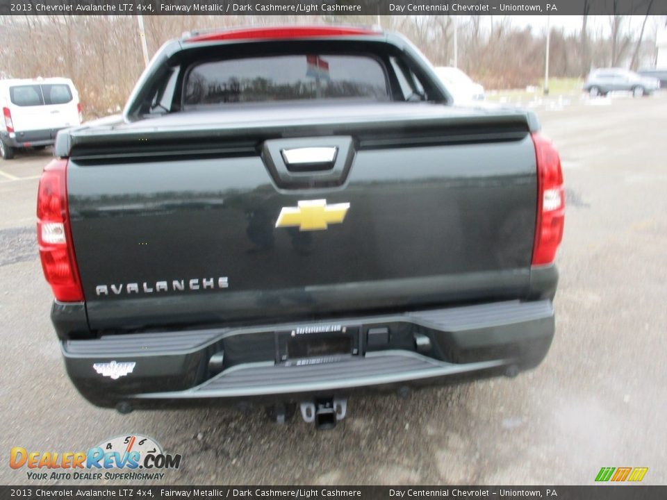 2013 Chevrolet Avalanche LTZ 4x4 Fairway Metallic / Dark Cashmere/Light Cashmere Photo #12