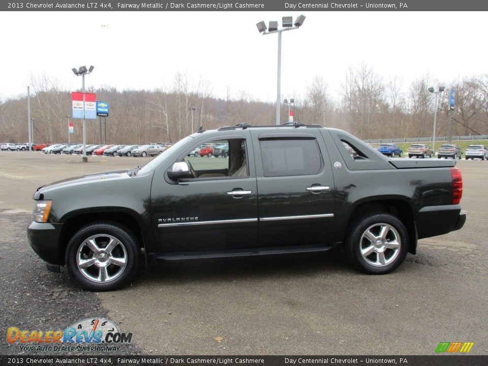 2013 Chevrolet Avalanche LTZ 4x4 Fairway Metallic / Dark Cashmere/Light Cashmere Photo #19