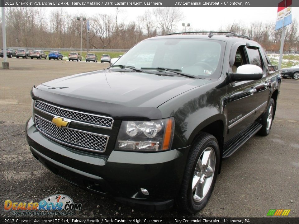 2013 Chevrolet Avalanche LTZ 4x4 Fairway Metallic / Dark Cashmere/Light Cashmere Photo #21