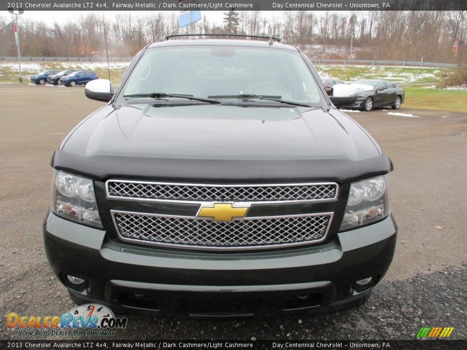 2013 Chevrolet Avalanche LTZ 4x4 Fairway Metallic / Dark Cashmere/Light Cashmere Photo #22