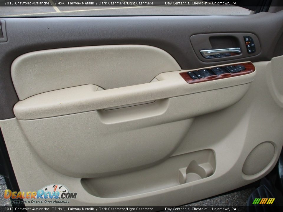 2013 Chevrolet Avalanche LTZ 4x4 Fairway Metallic / Dark Cashmere/Light Cashmere Photo #26