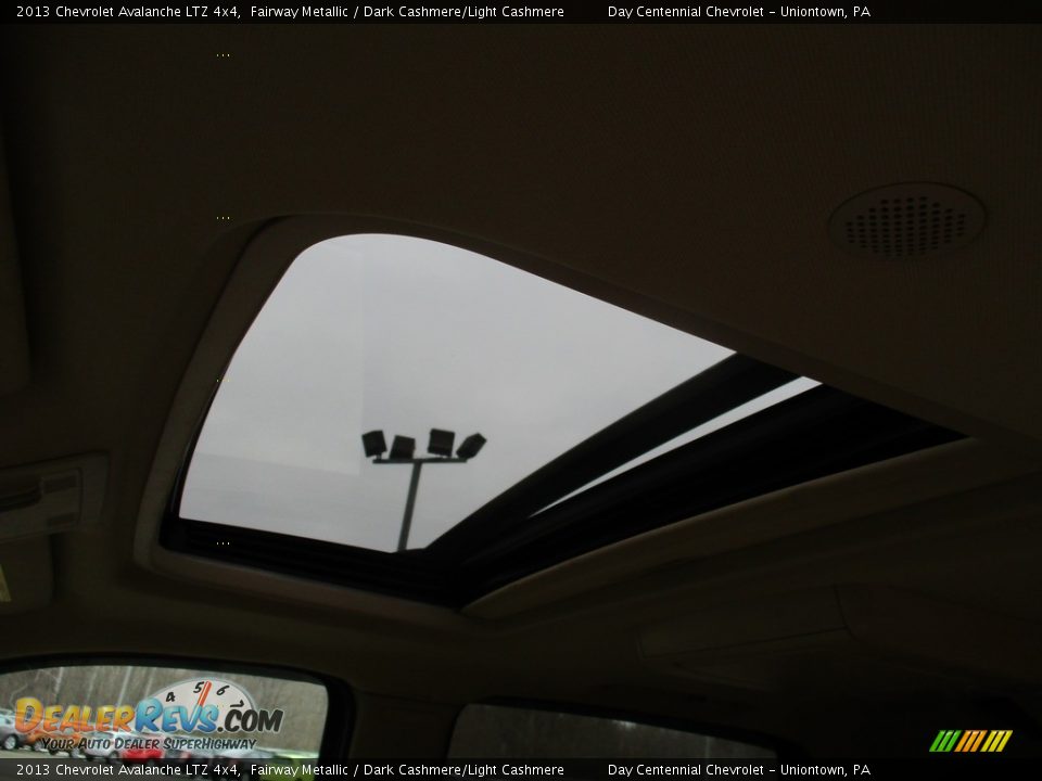 2013 Chevrolet Avalanche LTZ 4x4 Fairway Metallic / Dark Cashmere/Light Cashmere Photo #27