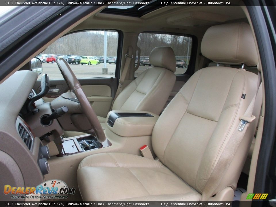 2013 Chevrolet Avalanche LTZ 4x4 Fairway Metallic / Dark Cashmere/Light Cashmere Photo #28