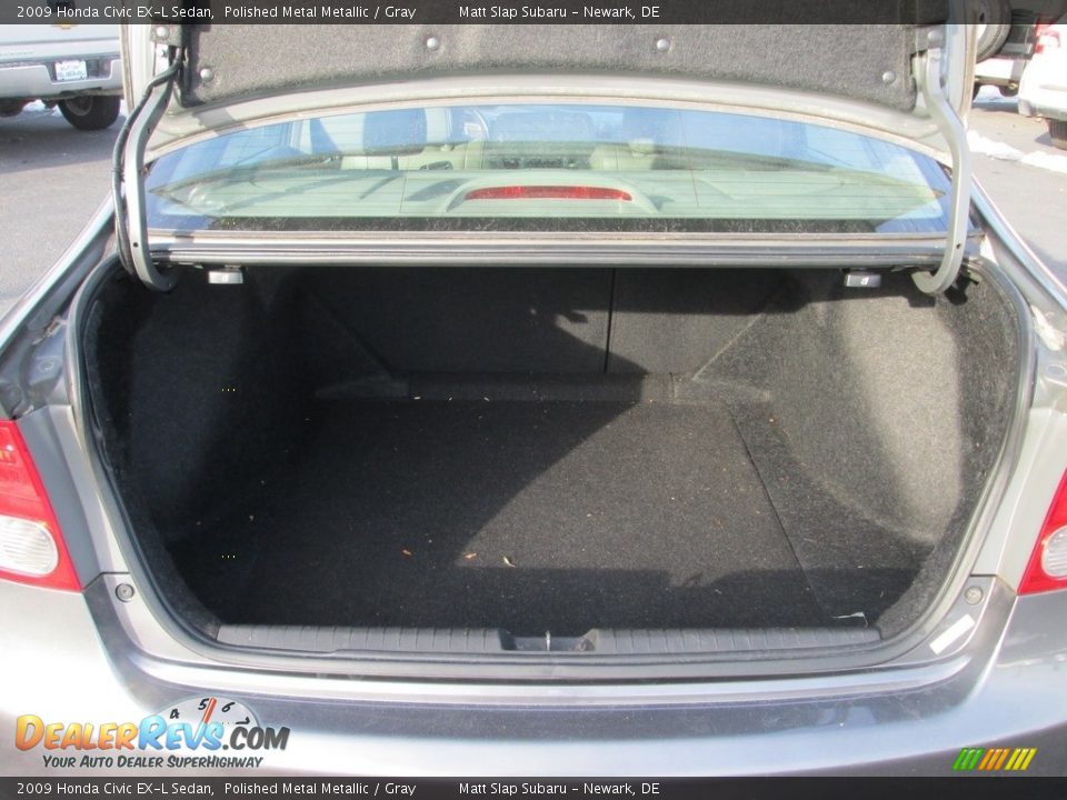 2009 Honda Civic EX-L Sedan Polished Metal Metallic / Gray Photo #20
