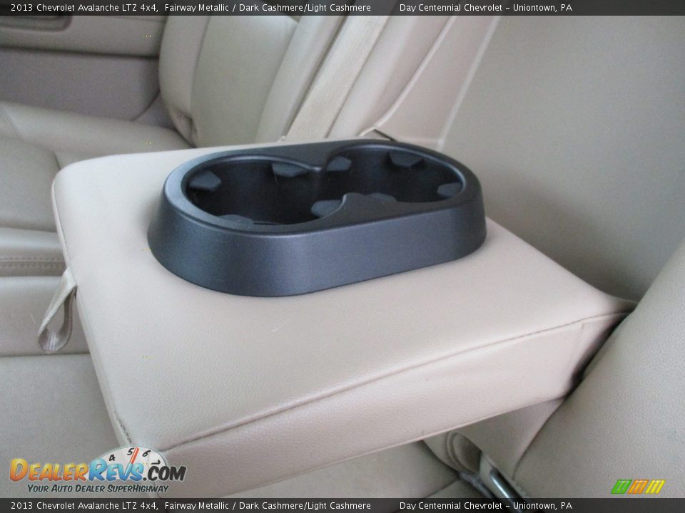 2013 Chevrolet Avalanche LTZ 4x4 Fairway Metallic / Dark Cashmere/Light Cashmere Photo #31