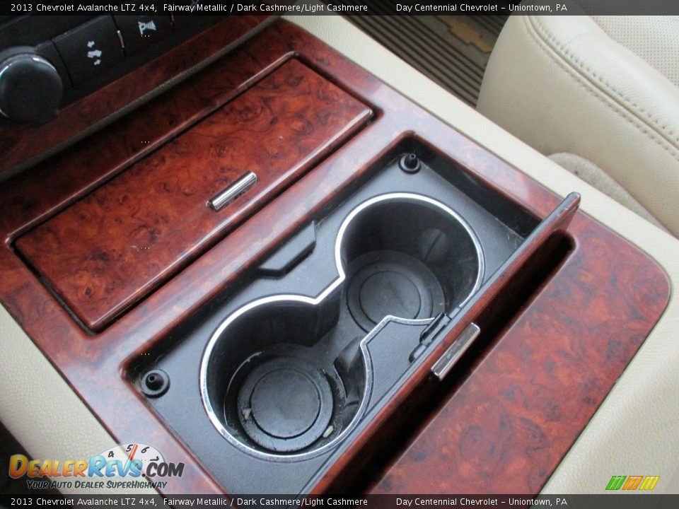 2013 Chevrolet Avalanche LTZ 4x4 Fairway Metallic / Dark Cashmere/Light Cashmere Photo #34