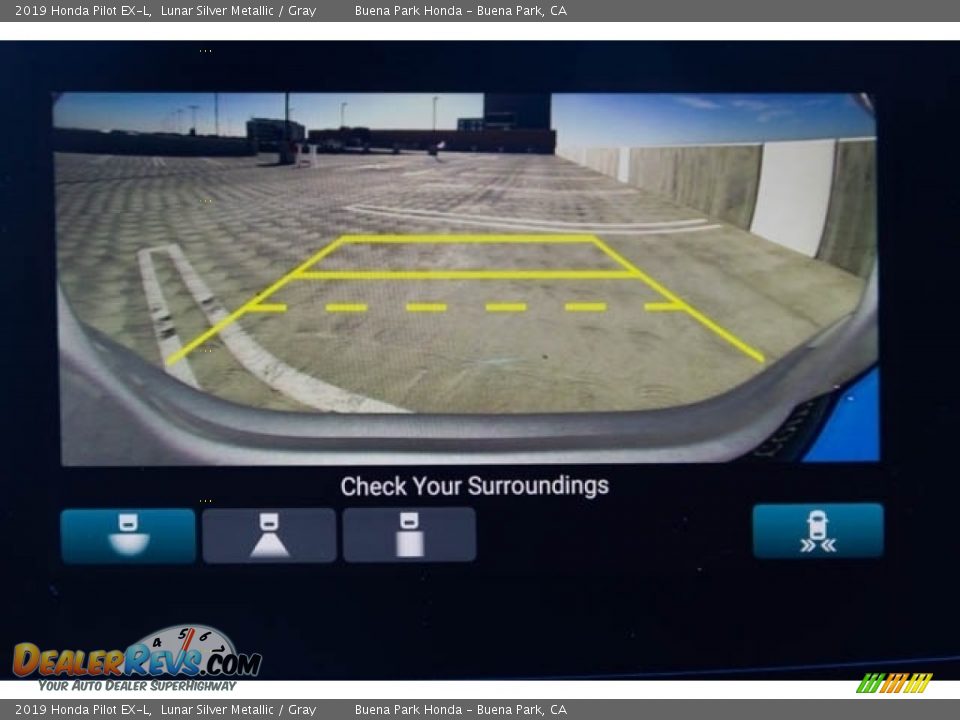 2019 Honda Pilot EX-L Lunar Silver Metallic / Gray Photo #15