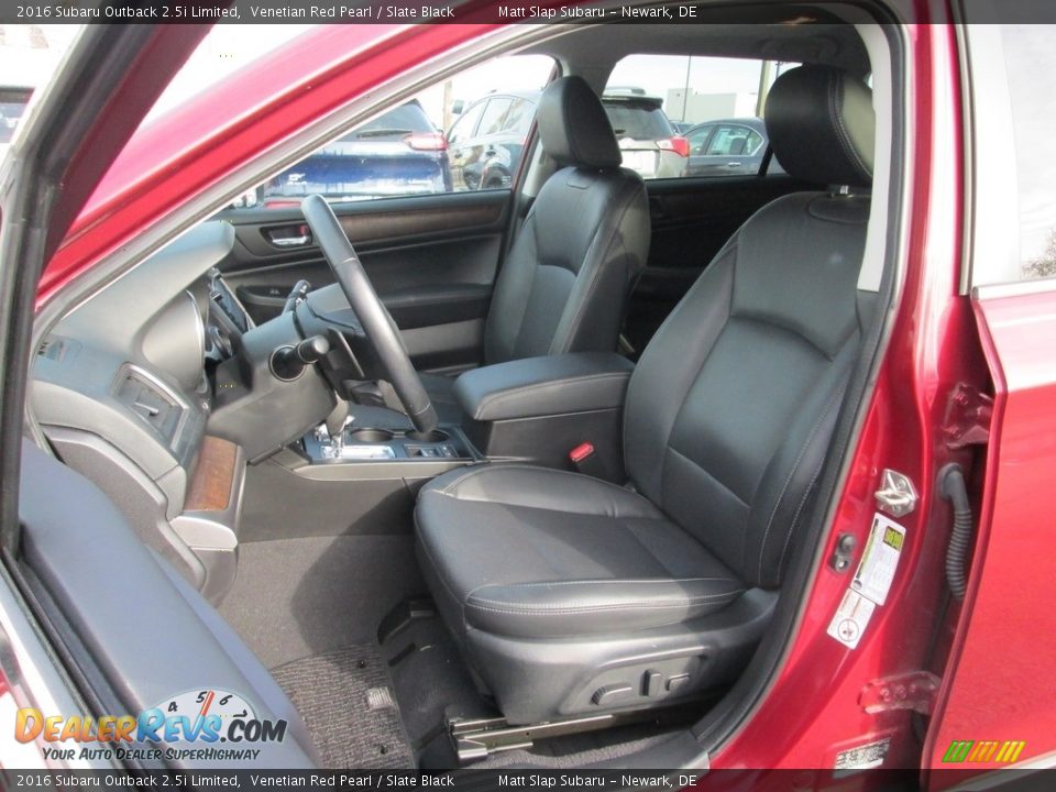 2016 Subaru Outback 2.5i Limited Venetian Red Pearl / Slate Black Photo #16