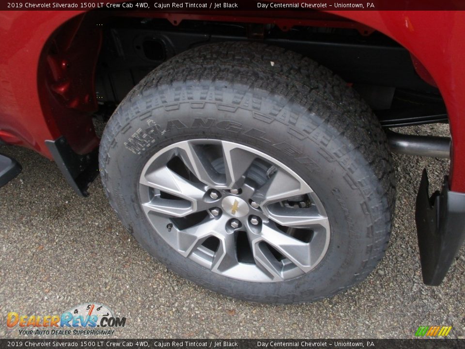 2019 Chevrolet Silverado 1500 LT Crew Cab 4WD Cajun Red Tintcoat / Jet Black Photo #11