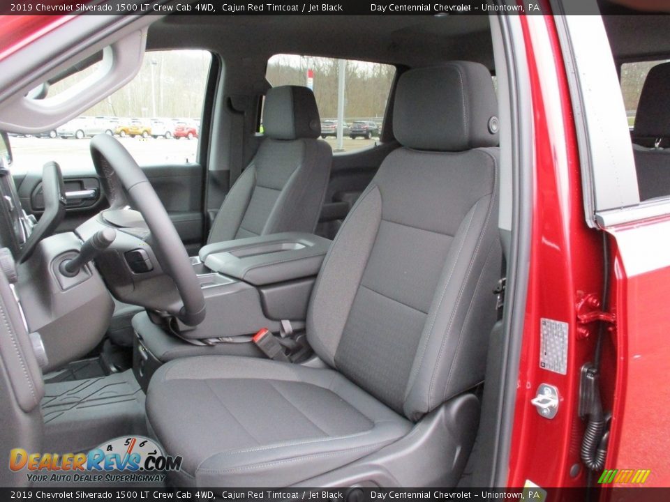 2019 Chevrolet Silverado 1500 LT Crew Cab 4WD Cajun Red Tintcoat / Jet Black Photo #17